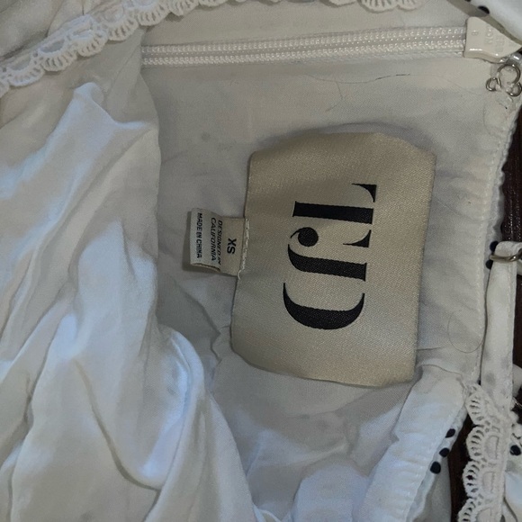 The JetSet Diaries X Free People White Ruffle Boho Rhapsody Romper XS $278 - Picture 4 of 4